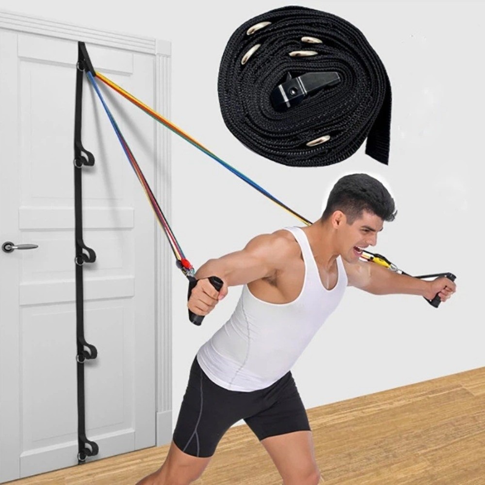 Battle Rope Exercise - Home Fitness Door Anchor Strap Without
