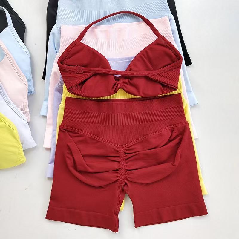 Yoga Fitness Set - HISTELLO Sports Set Piece Women Strappy