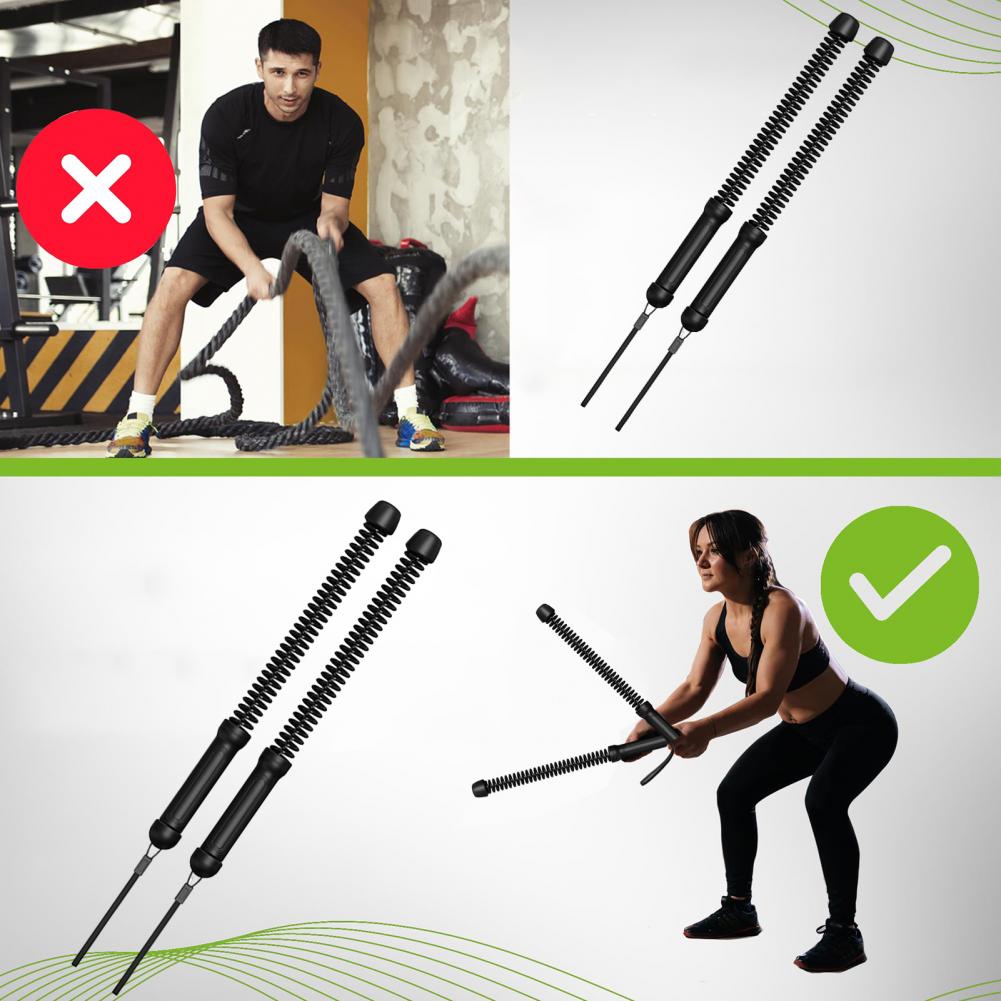 1 Pair 45cm Ropeless Battle Ro - Battle Rope Exercise ulasan dan harga