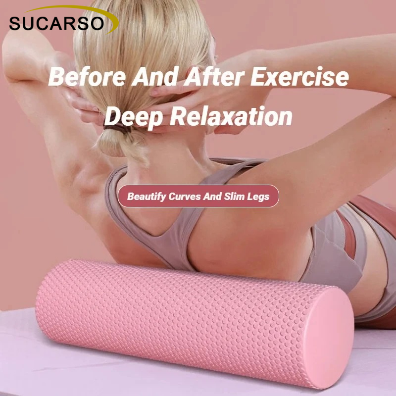 30x10cm EVA Textured Foam Roll - Yoga Fitness Body ulasan dan harga