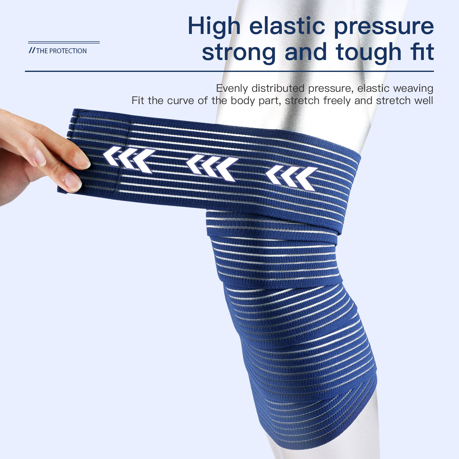 1 PC Tape Compression Bandage  - Knee Sleeve Compression ulasan dan harga