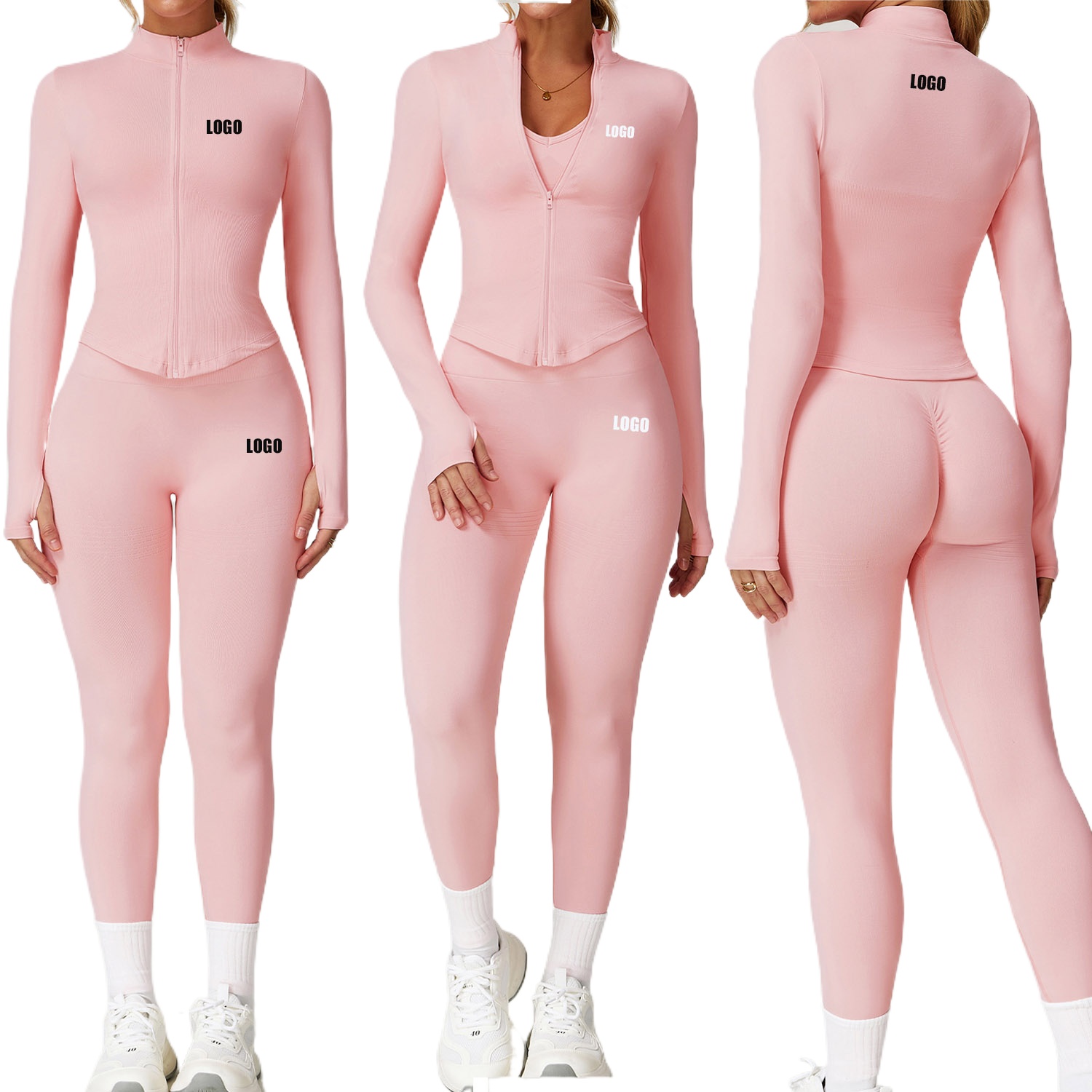 Custom LOGO women's seamless y - Yoga Fitness Logo ulasan dan harga