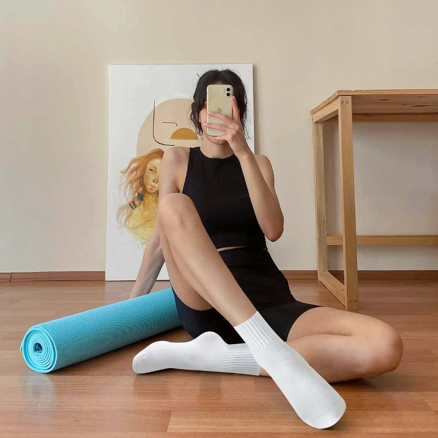 4 pairs of women's yoga socks, - Yoga & Fitness With Faye The Well Being Studio Abbots Langley Reviews ulasan dan harga