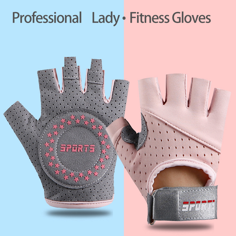 Fitness Gloves Female Yoga Spo - Yoga Fitness Spinning ulasan dan harga