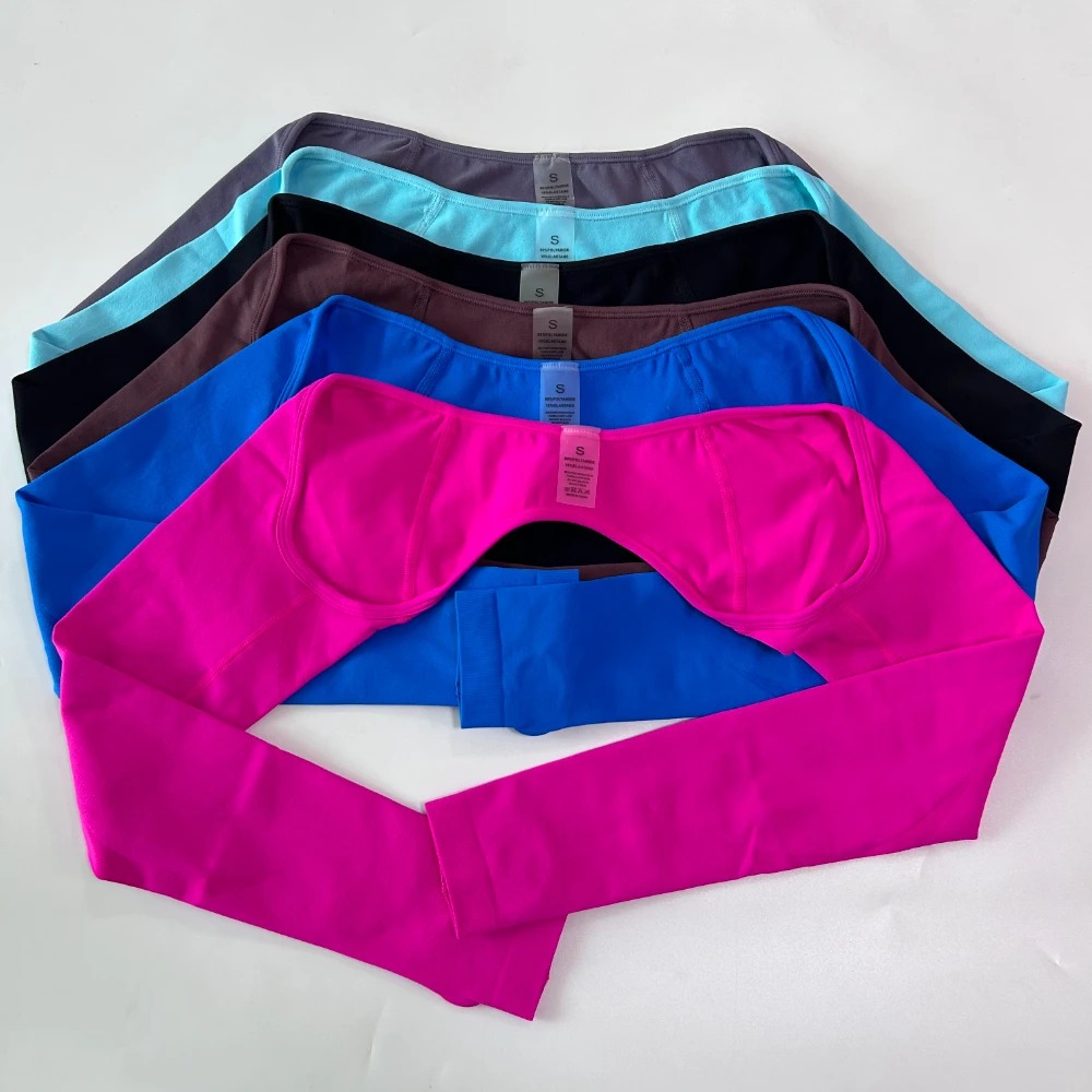 NO LOGO 3Pieces Gym Set Seamle - Yoga Fitness Logo ulasan dan harga