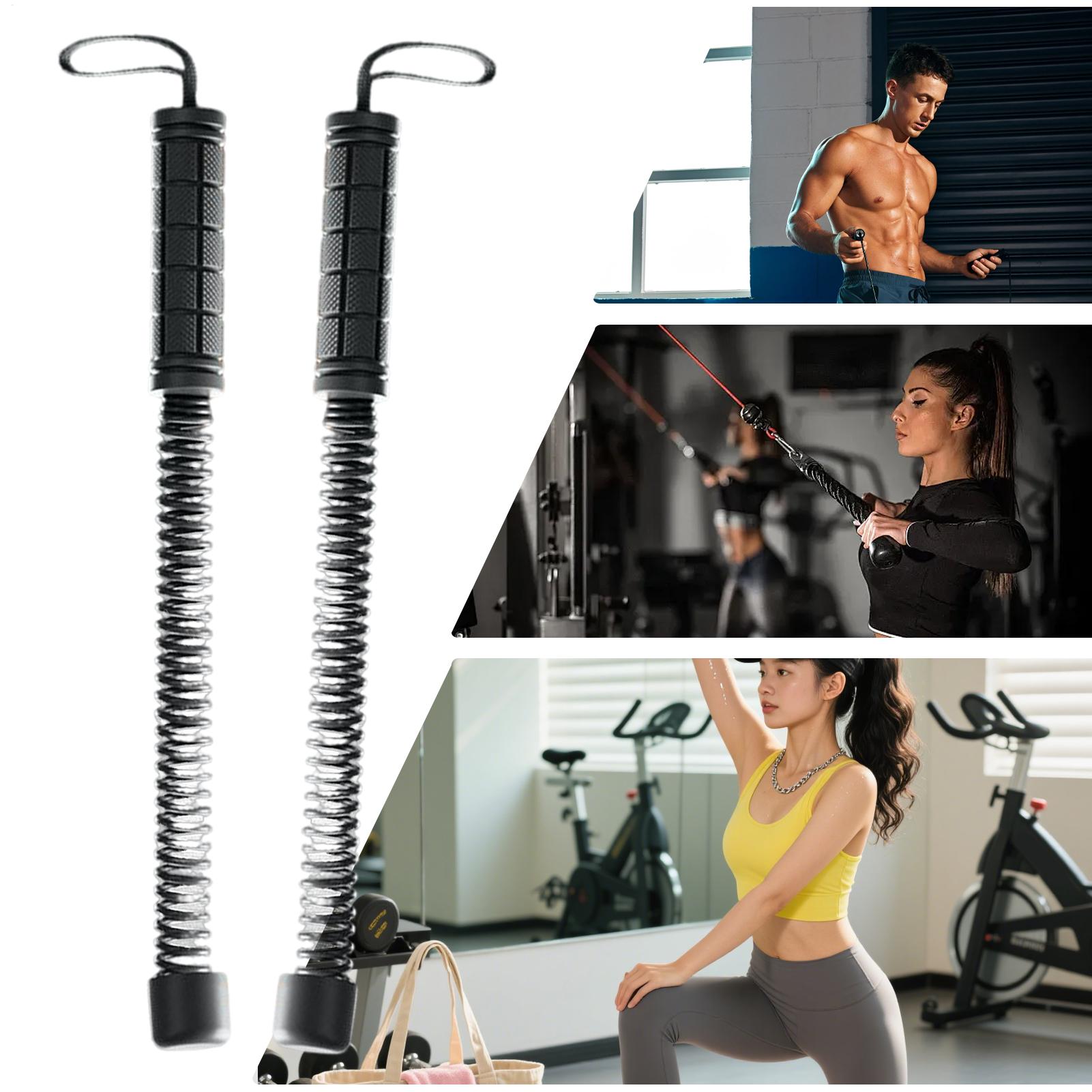 2 Pieces Cordless Battle Ropes - Battle Rope Exercise ulasan dan harga
