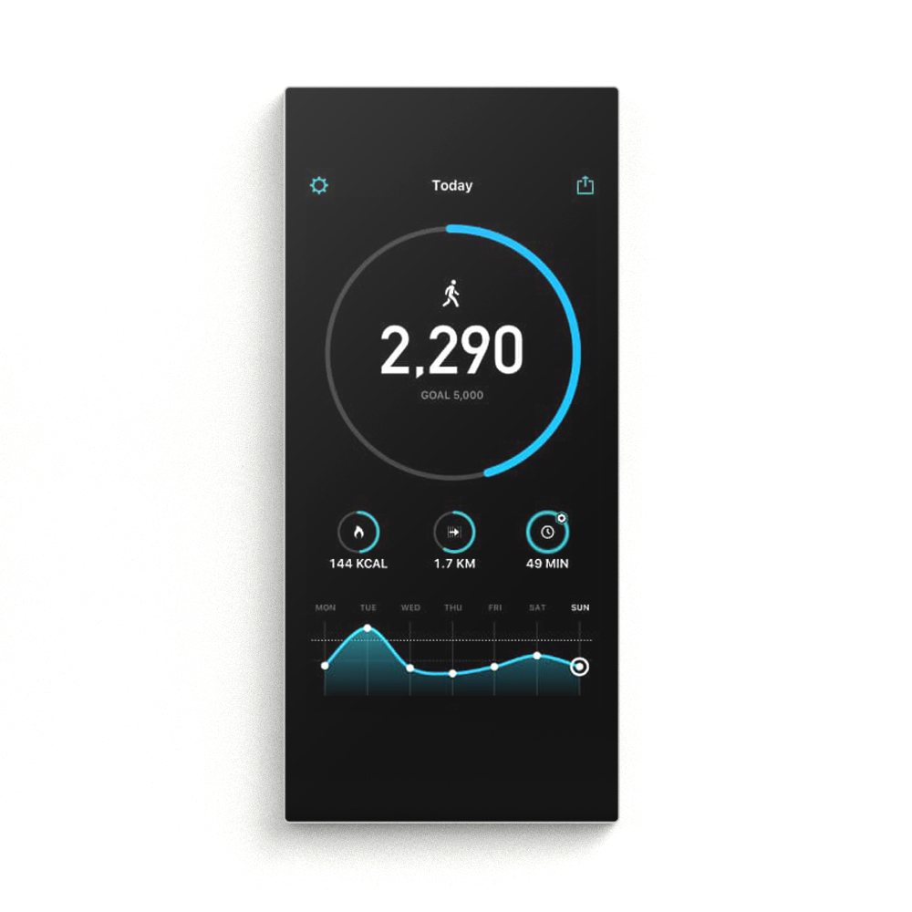 Wall Mounted Interactive Mirro - Yoga Fitness App ulasan dan harga