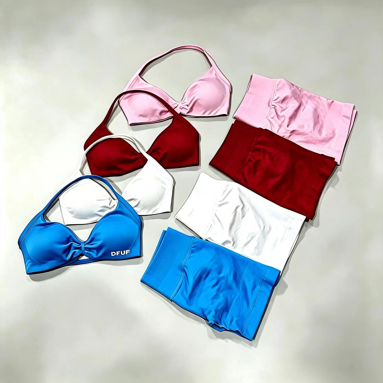 DFUF two-piece yoga fitness se - Yoga Fitness Set ulasan dan harga