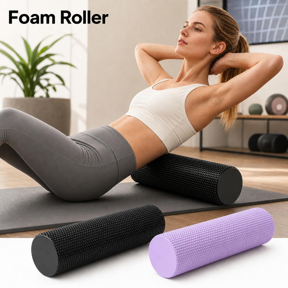 EVA Yoga Foam Roller High Dens - Yoga Fitness Body ulasan dan harga