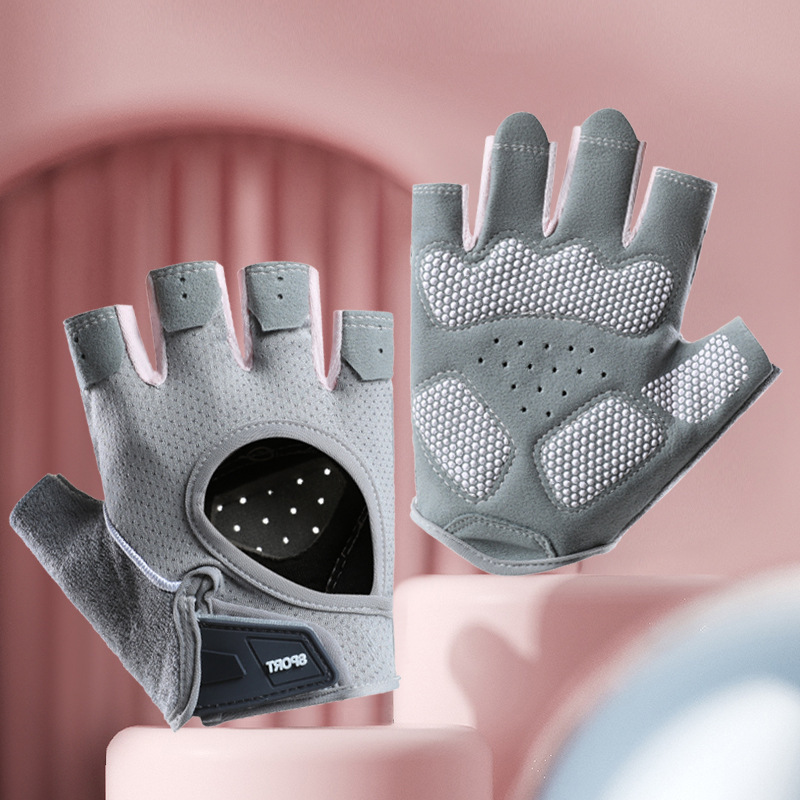 Unisex Thin Half Finger Fitnes - Yoga Fitness Spinning ulasan dan harga