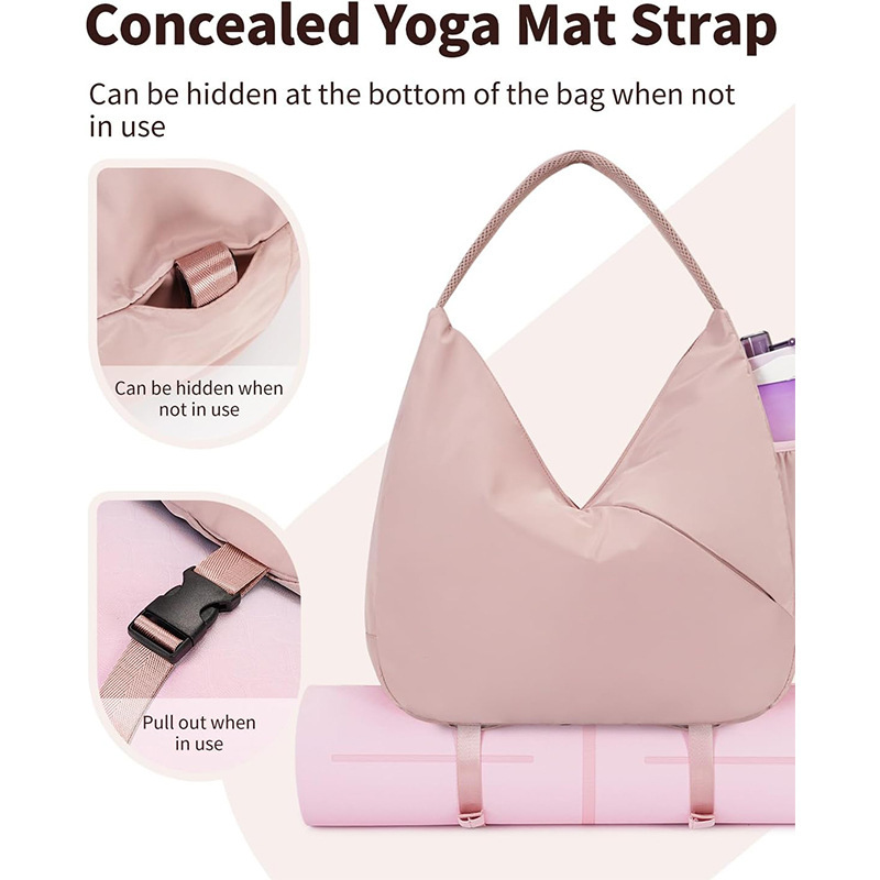  Gym Tote Bag for Women custo - Yoga Fitness Logo ulasan dan harga