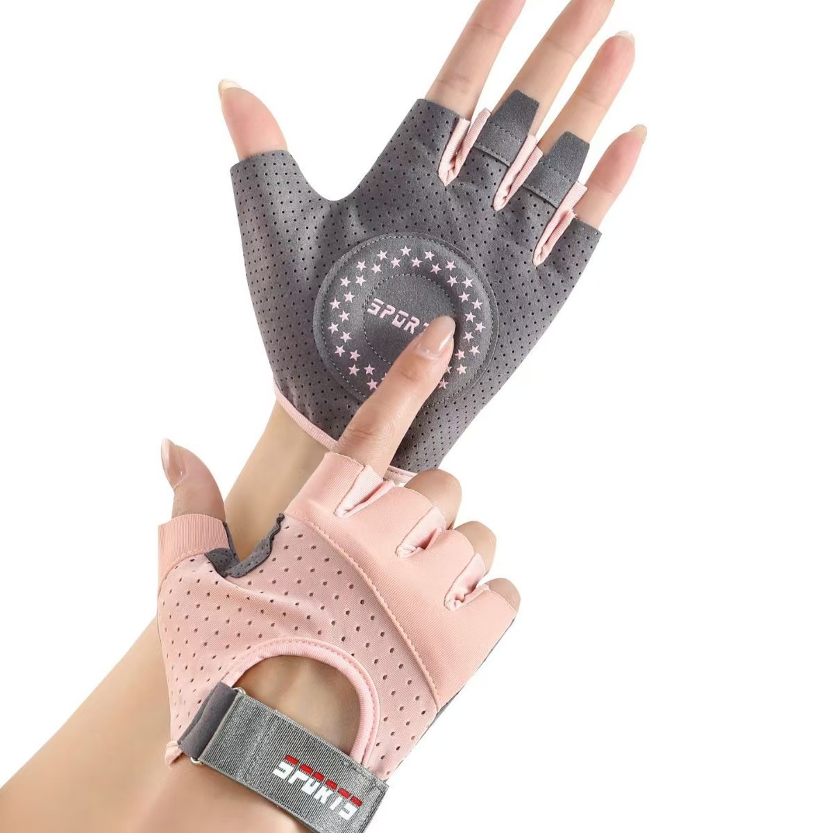 Fitness Gloves Female Yoga Spo - Yoga Fitness Spinning ulasan dan harga