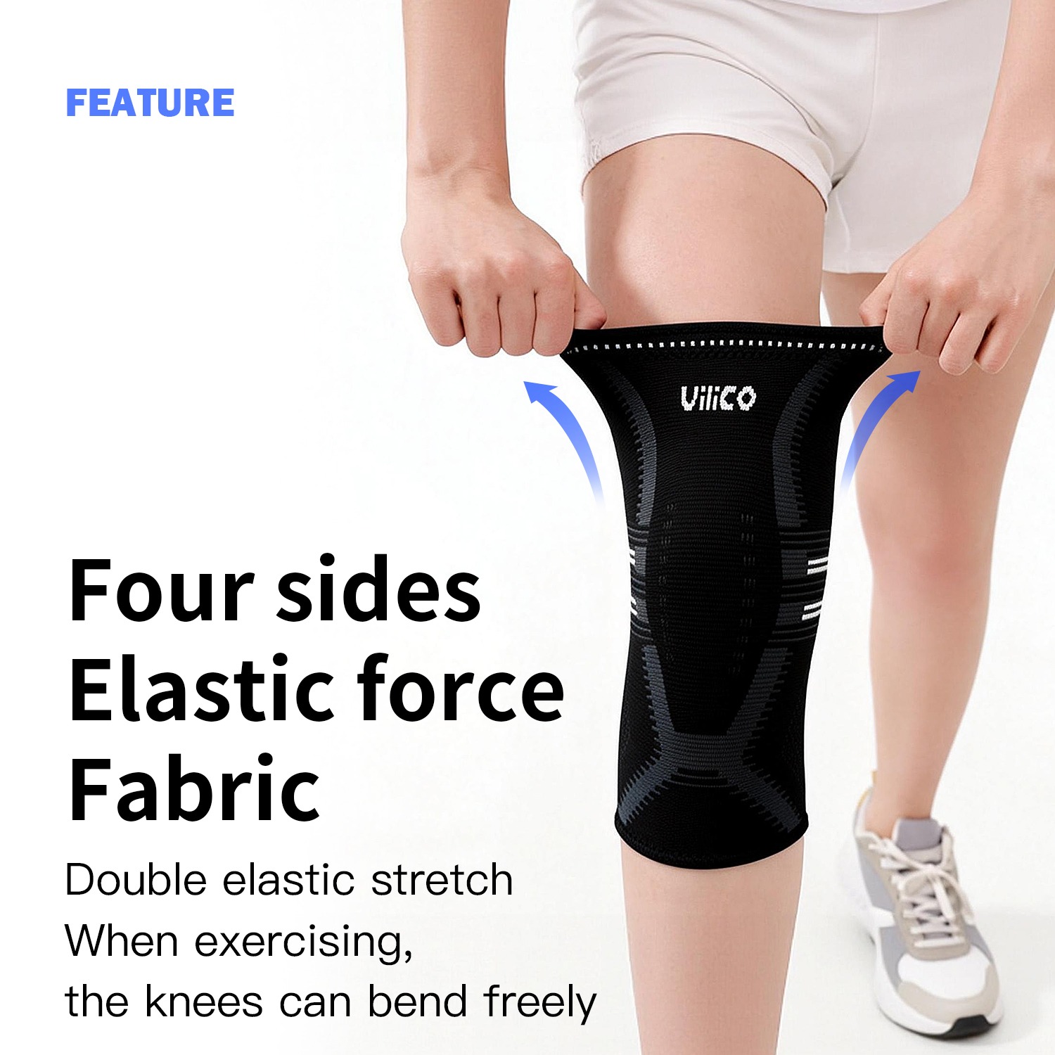 1PCS Knee Brace for Women & Me - Knee Sleeve Compression ulasan dan harga